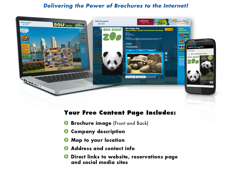 Visitortips Interface Displays